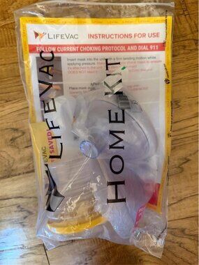 LifeVac Emergency Choking Device "Home Kit" SEALED NEW